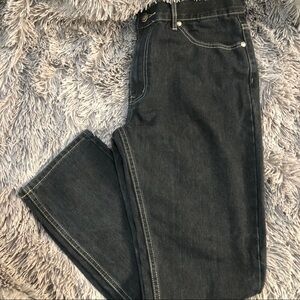 NWOT M Gordon Black Denim Jeans